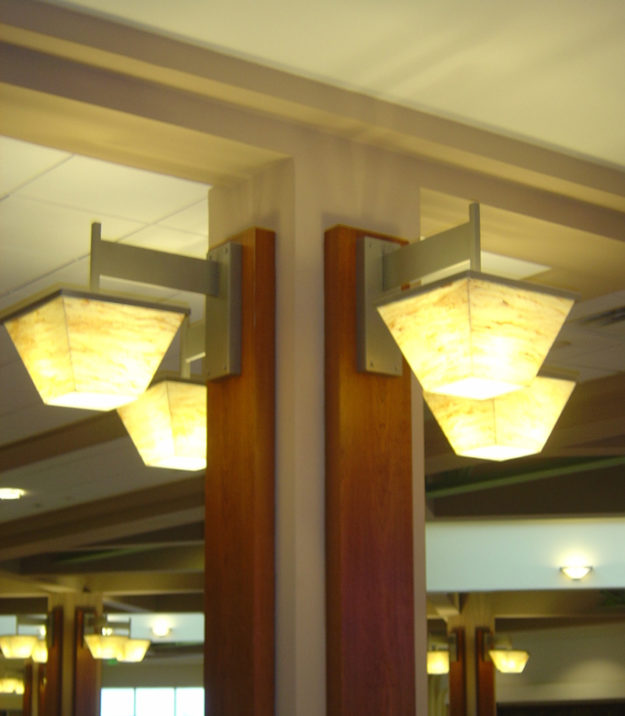 Custom Wall Fixtures - Wyoming Valley Mall Food Court